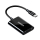 Czytnik kart SD UGREEN Czytnik kart USB-C 2w1 CM265 czarny